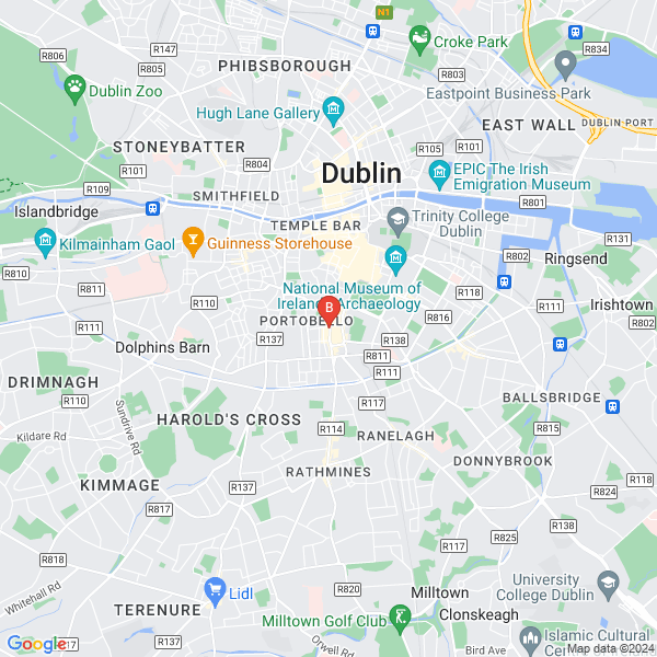 BeaconSites location map