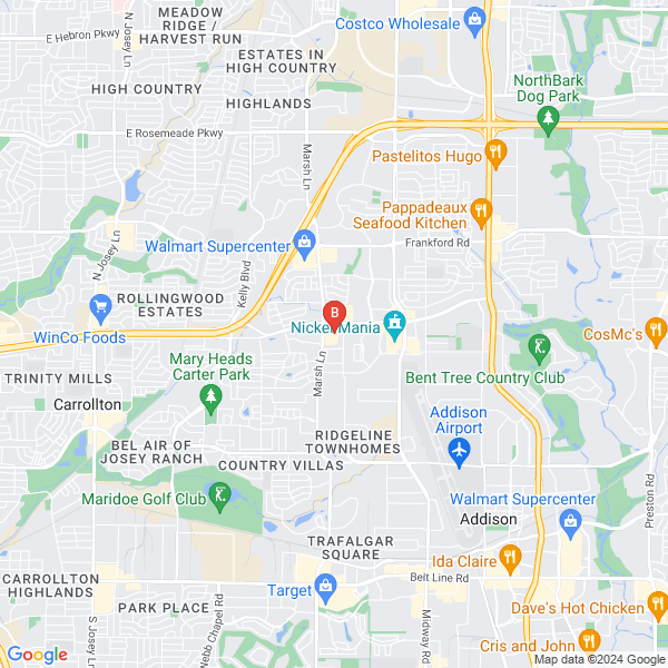 Towing & Roadside Assistance location map
