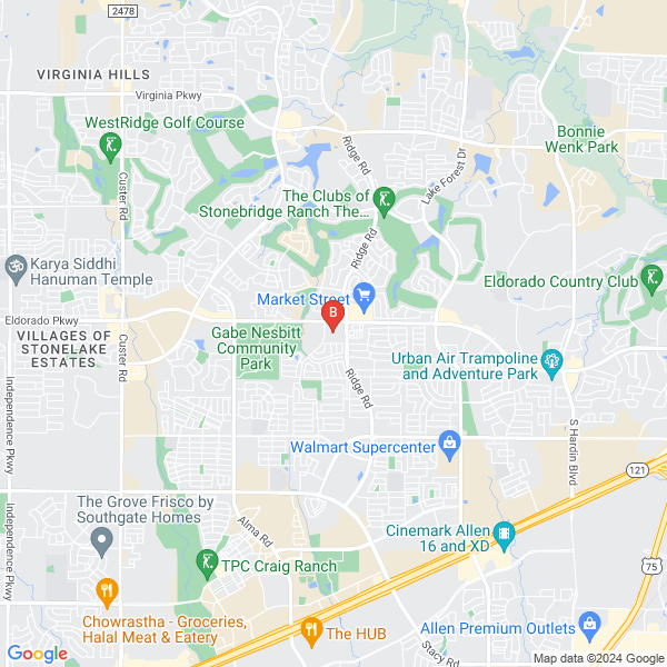 Towing & Roadside Service location map