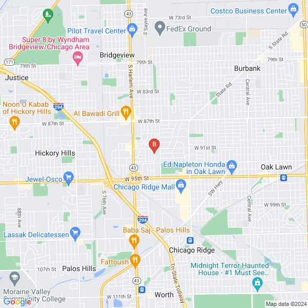 Hayes Local Marketing location map