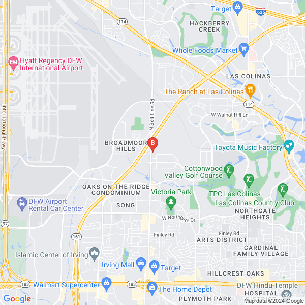 Electricians Fort Worth Today location map